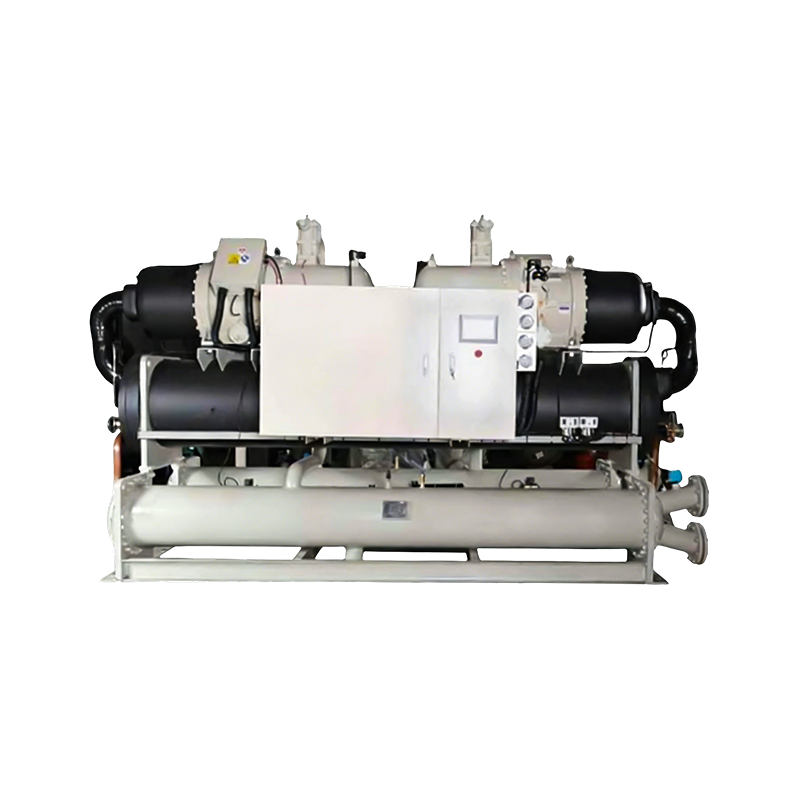 Compressor único criogênico de temperatura ambiente, compressores duplos, resfriador de parafuso, resfriador de água
